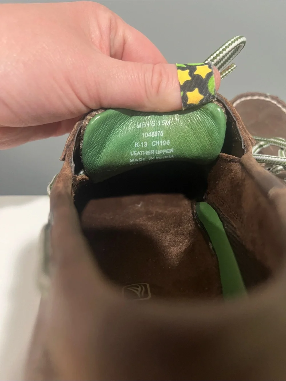 Sperry brown leather